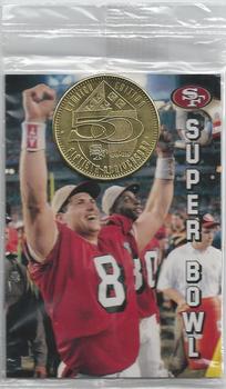 1996 Save Mart San Francisco 49ers #9 Steve Young / Jerry Rice / Super Bowl Front