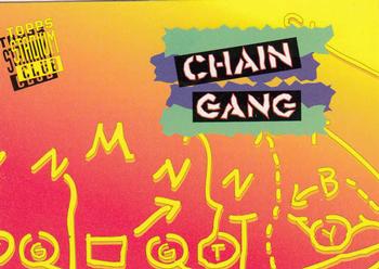 1994 Stadium Club - Coaches Notes #NNO Chain Gang Front