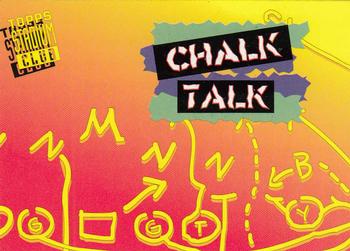 1994 Stadium Club - Coaches Notes #NNO Chalk Talk Front