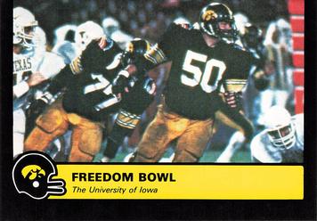 1987 Iowa Hawkeyes #NNO Freedom Bowl Front
