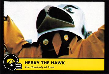 1987 Iowa Hawkeyes #NNO Herky the Hawk Front