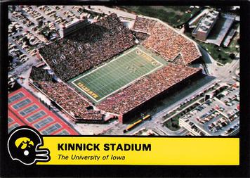 1987 Iowa Hawkeyes #NNO Kinnick Stadium Front