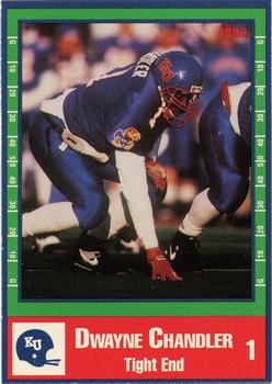 1992 Kansas Jayhawks #NNO Dwayne Chandler Front