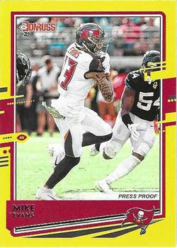 2020 Donruss - Press Proof Yellow #235 Mike Evans Front