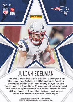 2020 Panini Rookies & Stars #6 Julian Edelman Back
