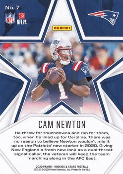 2020 Panini Rookies & Stars #7 Cam Newton Back