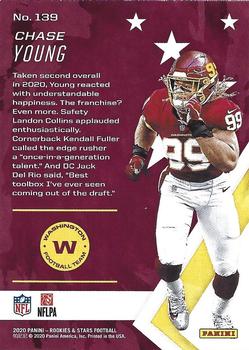 2020 Panini Rookies & Stars #139 Chase Young Back