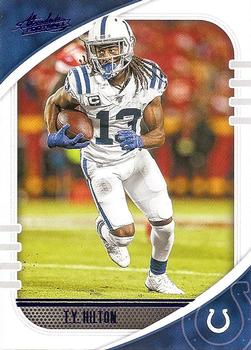 2020 Panini Absolute - Blue #37 T.Y. Hilton Front