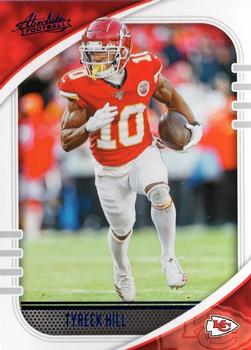 2020 Panini Absolute - Blue #97 Tyreek Hill Front