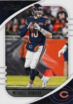 2020 Panini Absolute - Green #57 Mitchell Trubisky Front