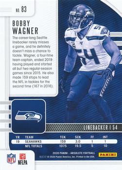 2020 Panini Absolute - Green #83 Bobby Wagner Back