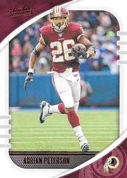 2020 Panini Absolute - Red #6 Adrian Peterson Front
