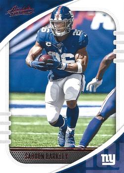 2020 Panini Absolute - Red #10 Saquon Barkley Front