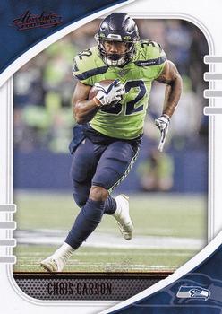 2020 Panini Absolute - Red #82 Chris Carson Front