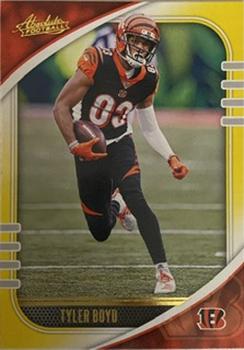 2020 Panini Absolute - Yellow #3 Tyler Boyd Front