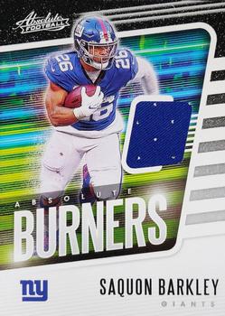 2020 Panini Absolute - Absolute Burners #5 Saquon Barkley Front