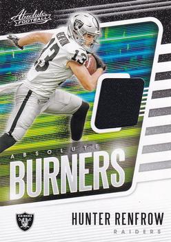 2020 Panini Absolute - Absolute Burners #13 Hunter Renfrow Front