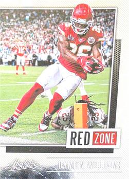 2020 Panini Absolute - Red Zone #RZ-DW Damien Williams Front