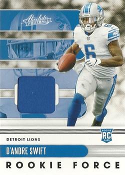 2020 Panini Absolute - Rookie Force #9 D'Andre Swift Front