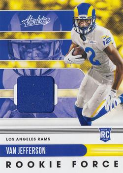 2020 Panini Absolute - Rookie Force #26 Van Jefferson Front