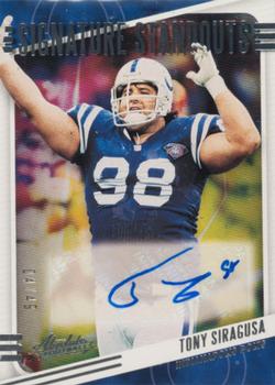 2020 Panini Absolute - Signature Standouts #SS-TS Tony Siragusa Front