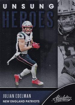 2020 Panini Absolute - Unsung Heroes #UH-JE Julian Edelman Front