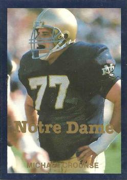 1988 Notre Dame Fighting Irish #34 Michael Crounse Front