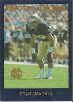 1988 Notre Dame Fighting Irish #36 Stan Smagala Front