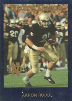 1988 Notre Dame Fighting Irish #54 Aaron Robb Front