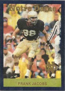 1988 Notre Dame Fighting Irish #60 Frank Jacobs Front