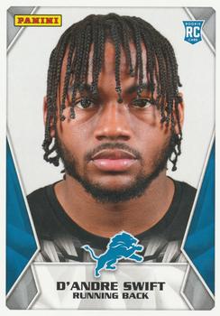 2020 Panini Sticker & Card Collection - Cards #90 D'Andre Swift Front