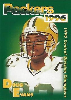 1996 Green Bay Packers Police - Sheboygan Police Department and Police Benevolent #7 Doug Evans Front