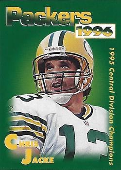 1996 Green Bay Packers Police - Sheboygan Police Department and Police Benevolent #11 Chris Jacke Front