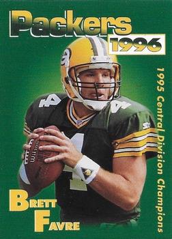 1996 Green Bay Packers Police - Heart of the Valley Optimist Club, Fox Valley Metro Police #8 Brett Favre Front