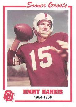 1988 Oklahoma Sooners Greats #9 Jimmy Harris Front