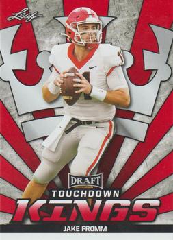 2020 Leaf Draft - Red #82 Jake Fromm Front