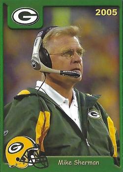 2005 Green Bay Packers Police - Castle Lanes, Metro Racine Safety Enforcement #01 Mike Sherman Front