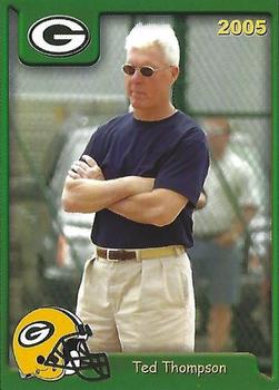 2005 Green Bay Packers Police - Castle Lanes, Metro Racine Safety Enforcement #02 Ted Thompson Front