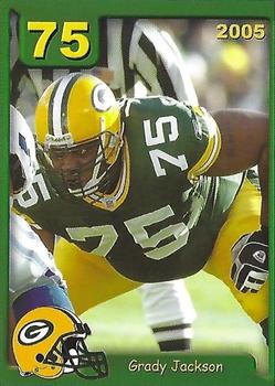 2005 Green Bay Packers Police - Castle Lanes, Metro Racine Safety Enforcement #13 Grady Jackson Front