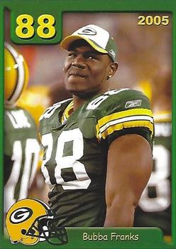2005 Green Bay Packers Police - Castle Lanes, Metro Racine Safety Enforcement #17 Bubba Franks Front