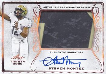 2020 Leaf Trinity - Patch Autographs #PA-SM1 Steven Montez Front