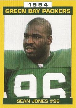 1994 Green Bay Packers Police - Independent Insurance Agents of Waukesha County #15 Sean Jones Front
