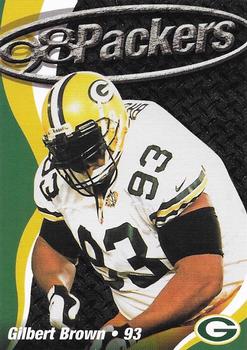 1998 Green Bay Packers Police - Appleton Police Department #3 Gilbert Brown Front