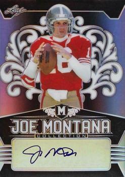 2020 Leaf Metal Joe Montana Collection - Black #JMC-07 Joe Montana Front