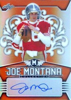 2020 Leaf Metal Joe Montana Collection - Orange #JMC-07 Joe Montana Front
