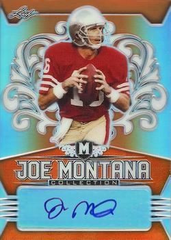 2020 Leaf Metal Joe Montana Collection - Orange #JMC-19 Joe Montana Front