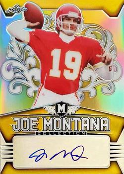 2020 Leaf Metal Joe Montana Collection - Gold #JMC-14 Joe Montana Front
