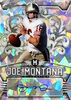 2020 Leaf Metal Joe Montana Collection - Crystal Silver #JMC-05 Joe Montana Front