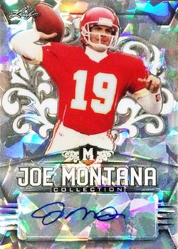 2020 Leaf Metal Joe Montana Collection - Crystal Silver #JMC-14 Joe Montana Front