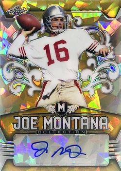 2020 Leaf Metal Joe Montana Collection - Crystal Gold #JMC-08 Joe Montana Front
